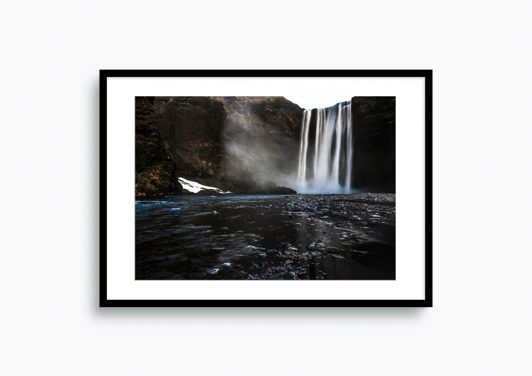 Majestic Water Cascade At Skogafoss In Iceland #23
