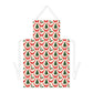 Christmas Tree Apron Gift For Mom Holiday Baking Smock Red Bow Kitchen Cover Present For Sister Festive Cooking Wear Cozy Family Home Style