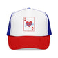 Self Love Trucker Hat Embroidered Ace Cap Womens Confidence Headwear Adjustable Foam Snapback Meaningful Birthday Present Positive Style