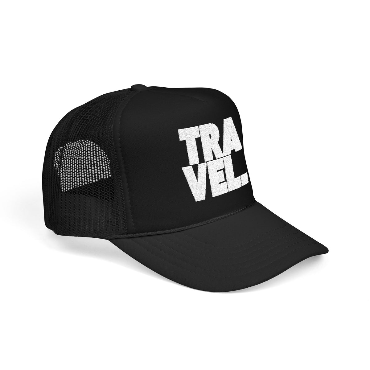 Red Adventure Trucker Hat Vacation Cap For Women Embroidered Cap Gift For Traveler Road Trip Gift For Her Weekend Escape Mesh Snapback