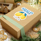 Lemon Sticker Gift For Fruit Lover Citrus Art Decal Present For Summer Fan Unique Aesthetic Item For Her Design Idea Accessory Item Idea