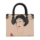 Abstract Woman Handbag Contemporary Tote Bag For Every Day