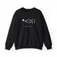 Minimal Green Christmas Sweatshirt For Nerd Friend Idea Funny Embroidered Holiday Crewneck For Tech Office Party Pullover Teen Gamer Gift