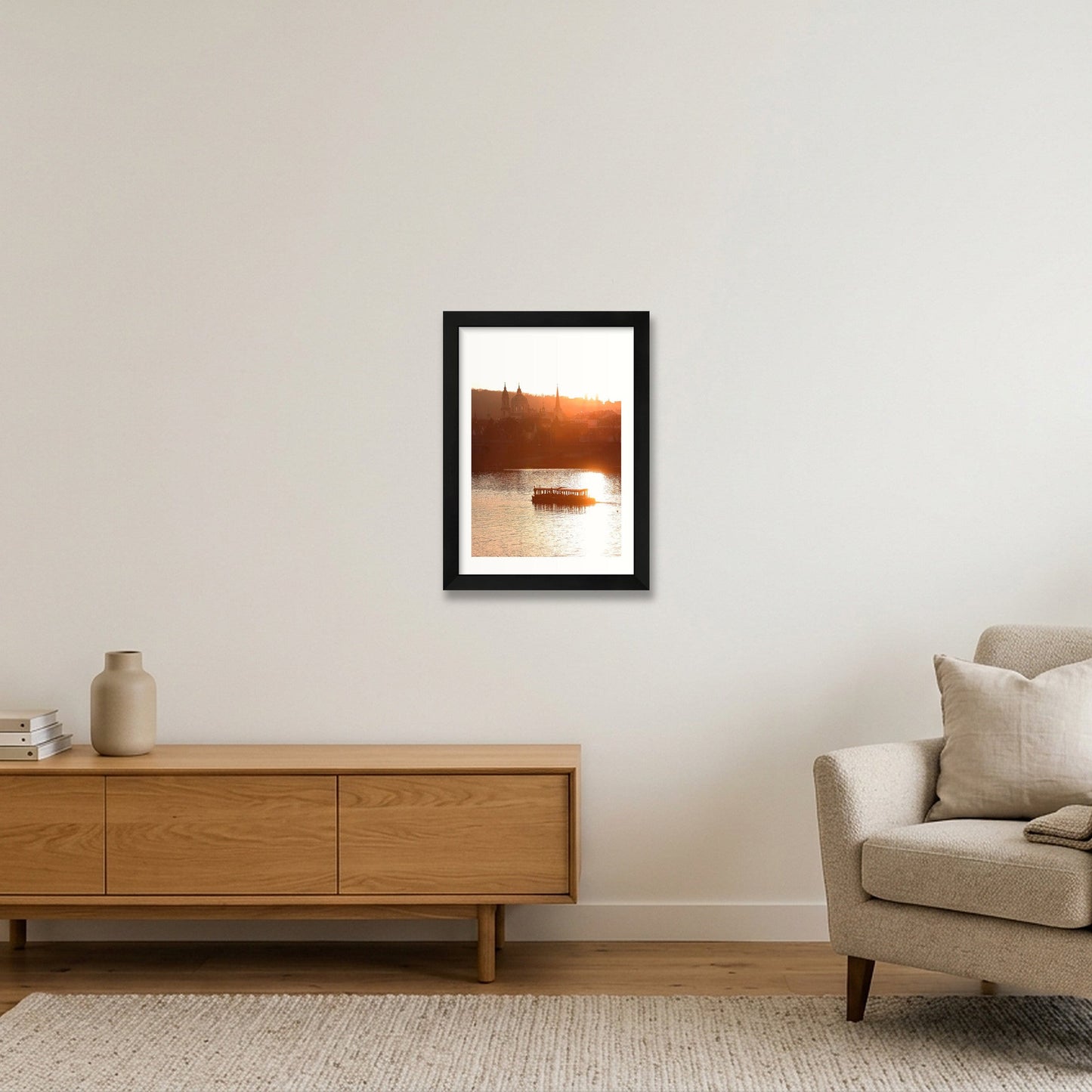 470 — A4 (21×30cm, 8×12") Black Frame