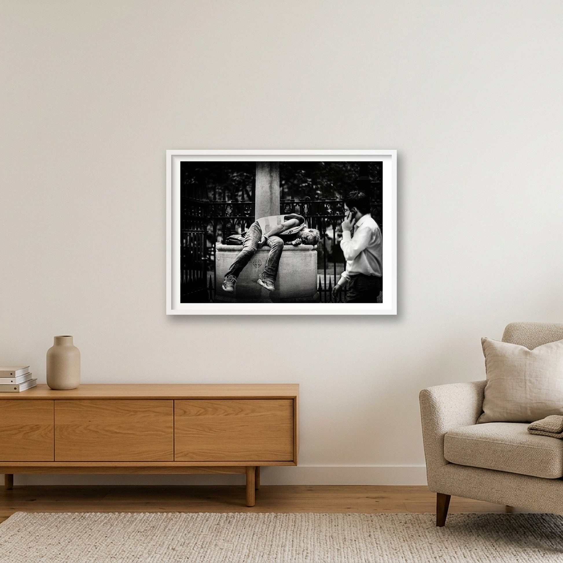 1862 — 84×59cm, 33×23" White Frame