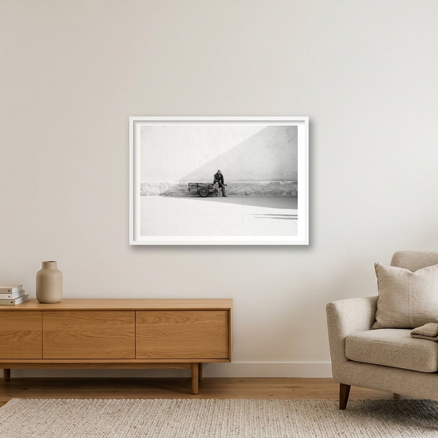 1852 — 84×59cm, 33×23" White Frame