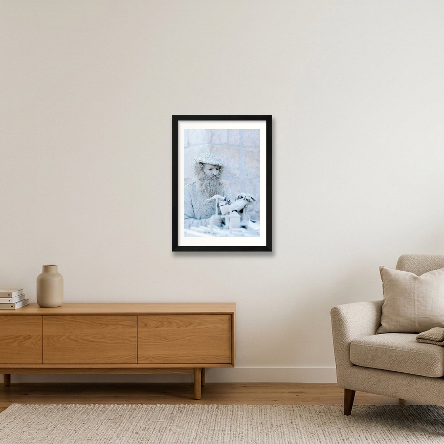 422 — A3 (30×42cm, 12×17") Black Frame