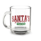 Christmas Teacher Glass Mug Gift For Educator Clear Coffee Cup Present For Friend Holiday Drinkware Classroom Keepsake Appreciation Day Item