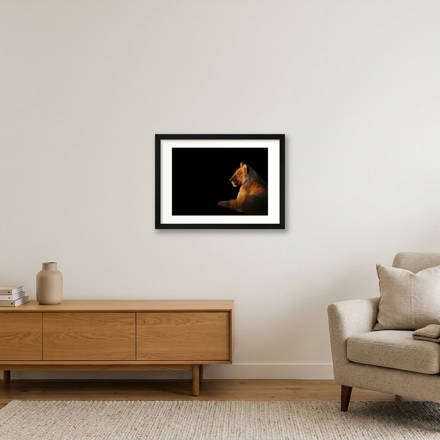 89 — A3 (42×30cm, 17×12") Black Frame