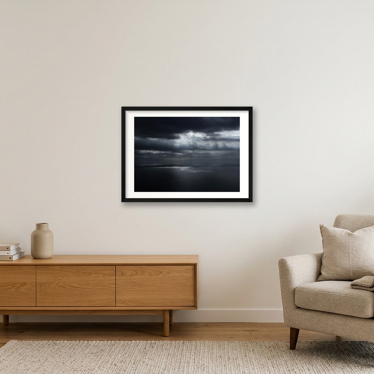 488 — 59×42cm, 23×17" Black Frame