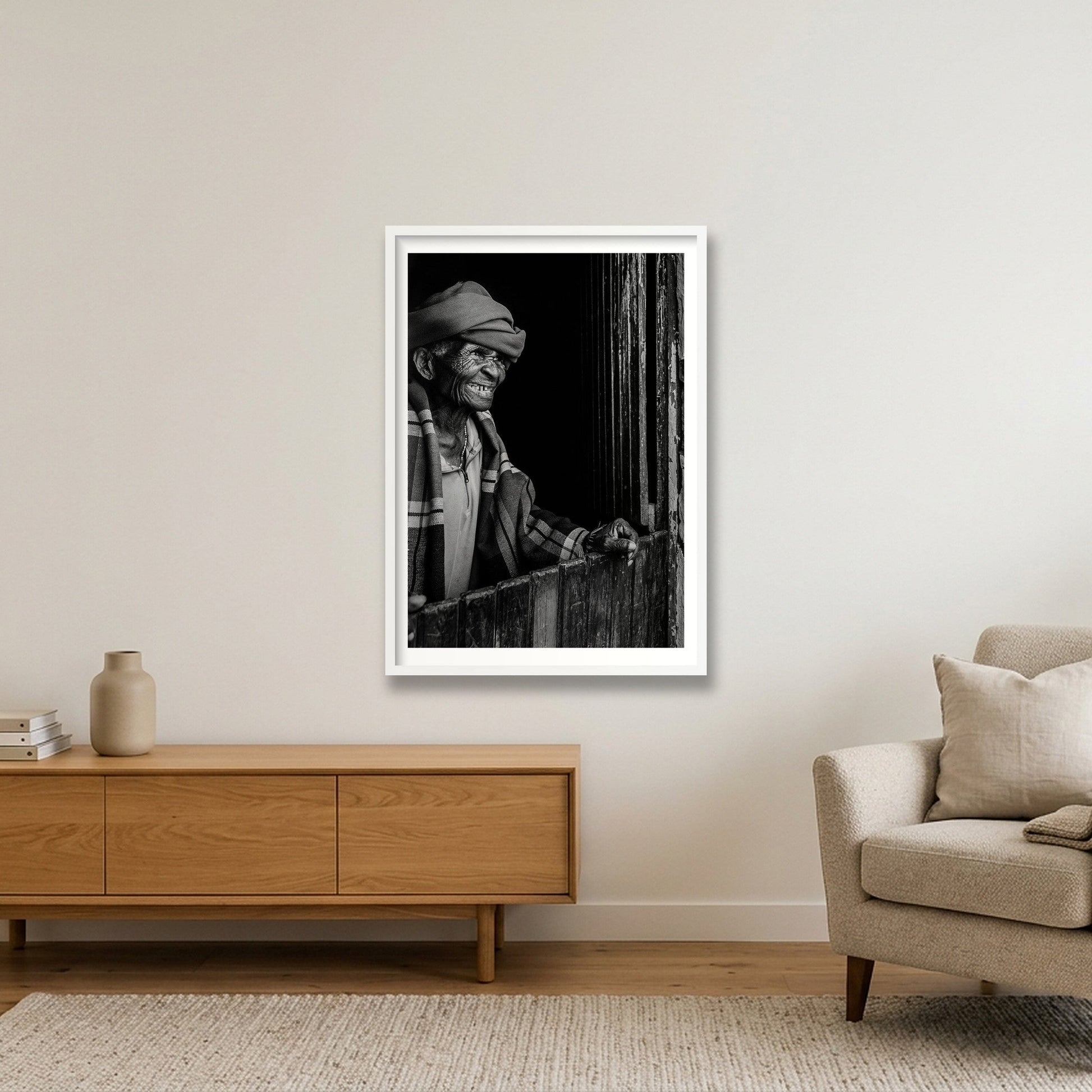 1898 — 59×84cm, 23×33" White Frame