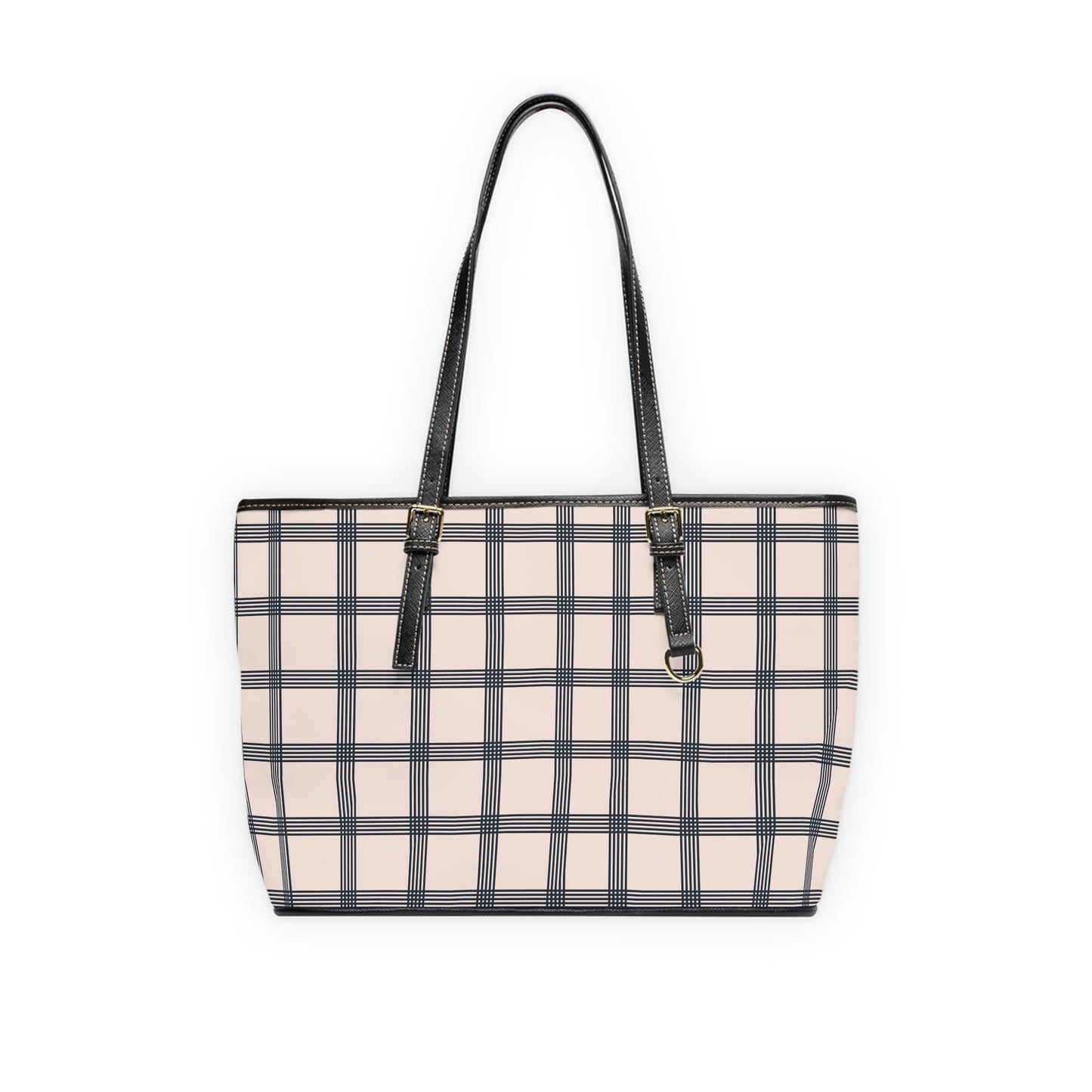 Check Shoulder Bag Womens Work Tote Commuter Carryall Travel Shopper Gift For Her Birthday Present Preppy Weekend Accessory Everyday Essential