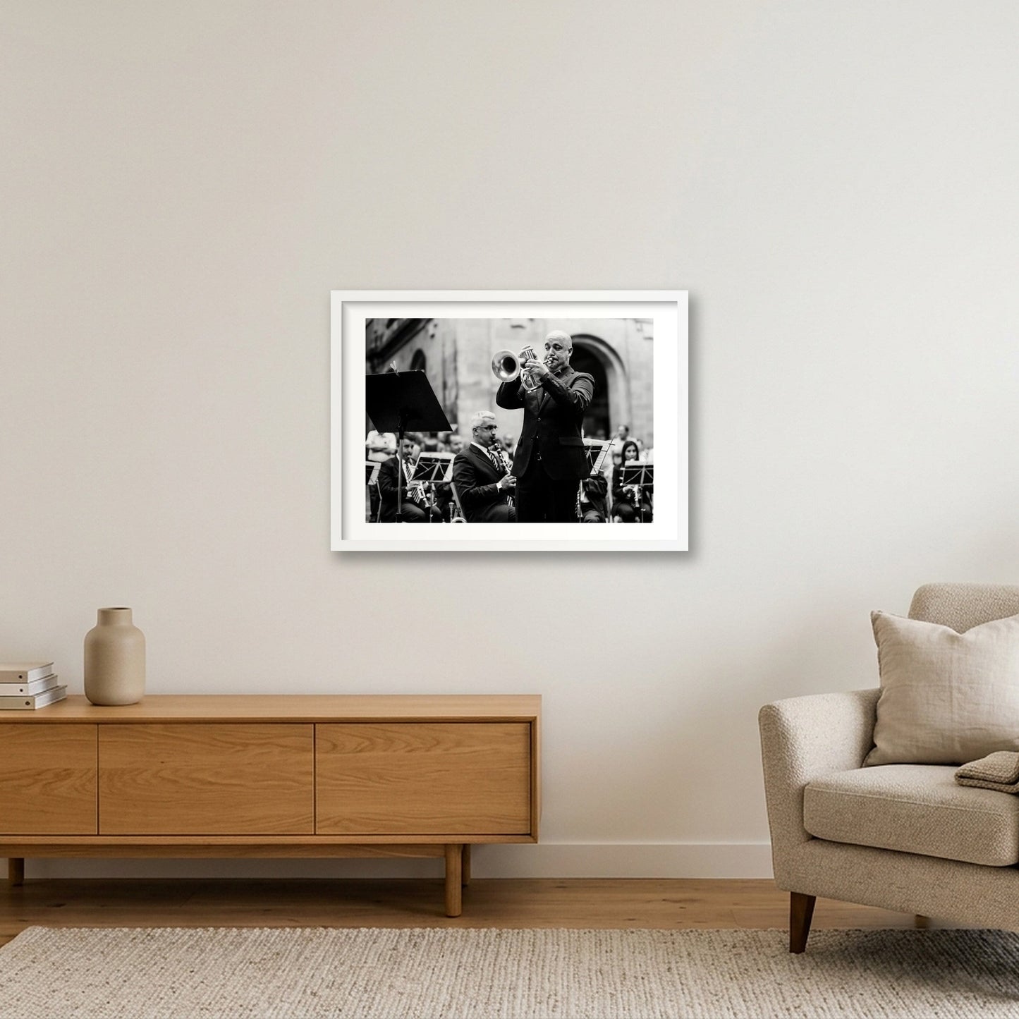 1918 — 59×42cm, 23×17" White Frame