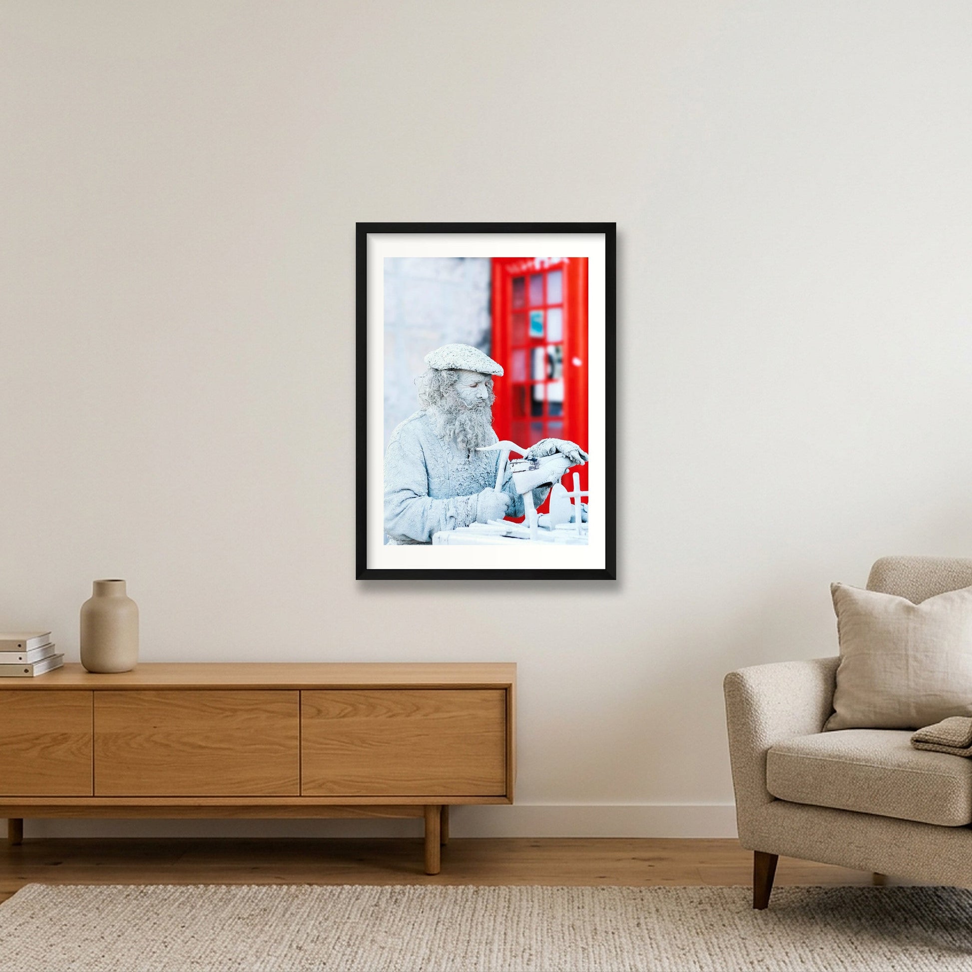 446 — 42×59cm, 17×23" Black Frame
