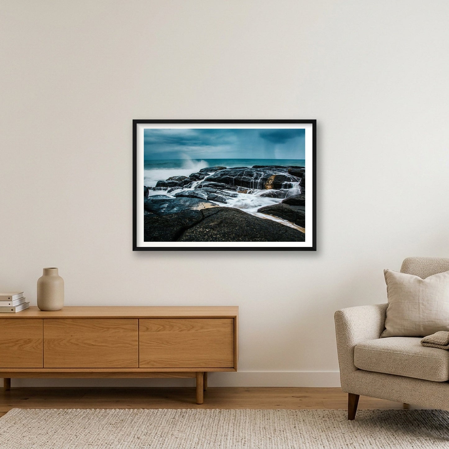 477 — 84×59cm, 33×23" Black Frame