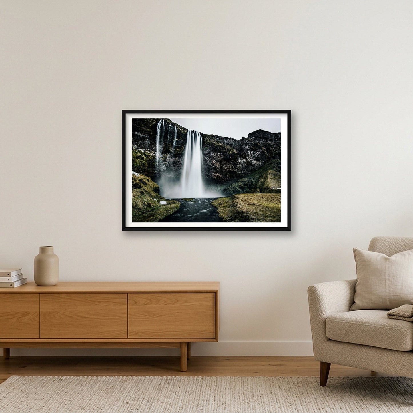 430 — 84×59cm, 33×23" Black Frame