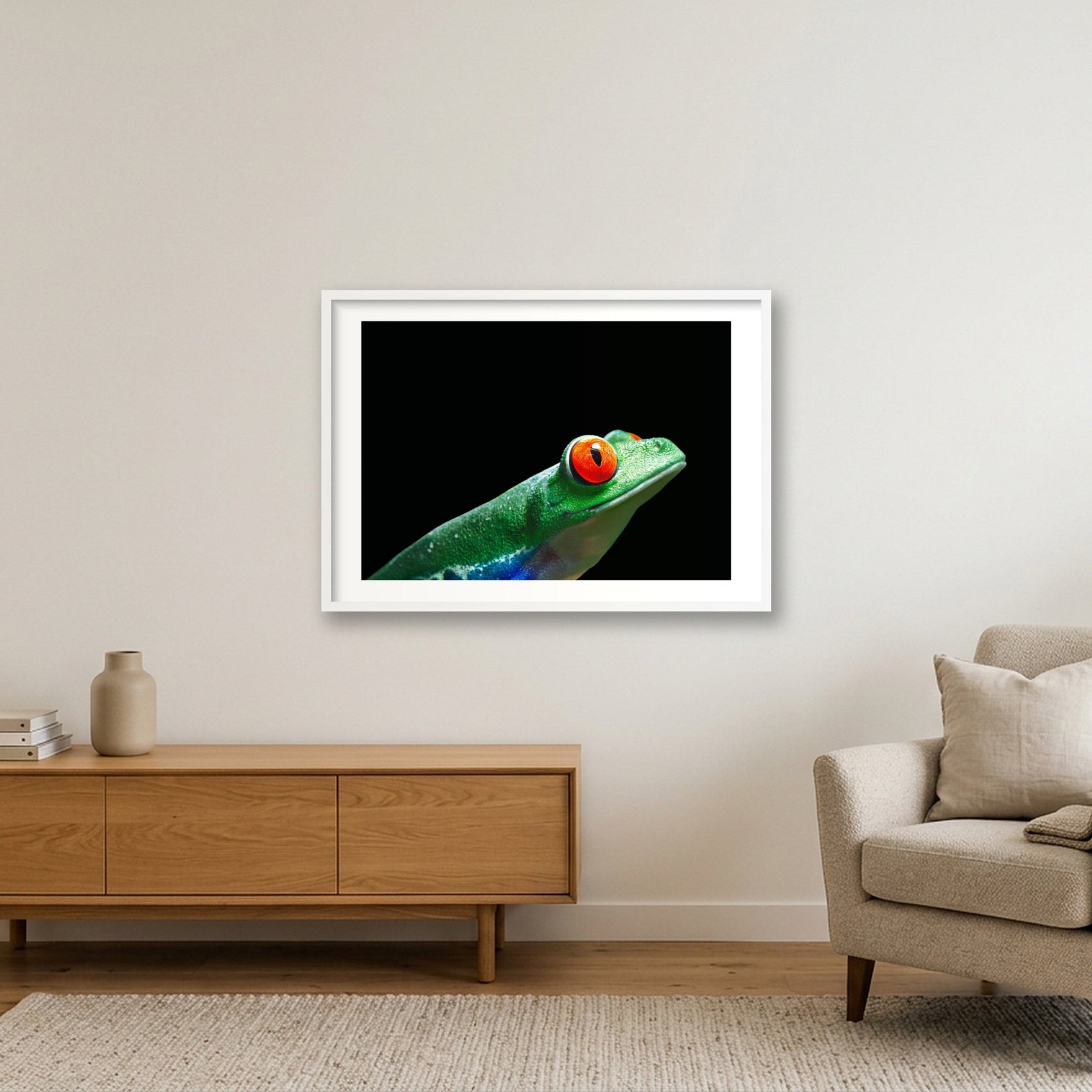 44 — 84×59cm, 33×23" White Frame