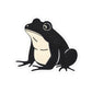 Minimal Frog Vinyl Sticker For Laptop Japanese Kawaii Gift Idea Animal Journal Sticker Water Bottle Decor Creative Planner Gift For Student