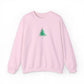 Minimal Christmas Tree Sweatshirt Gift For Sister Holiday Crewneck Present For Wife Elegant Graphic Pullover Cozy Seasonal Outfit Top Style