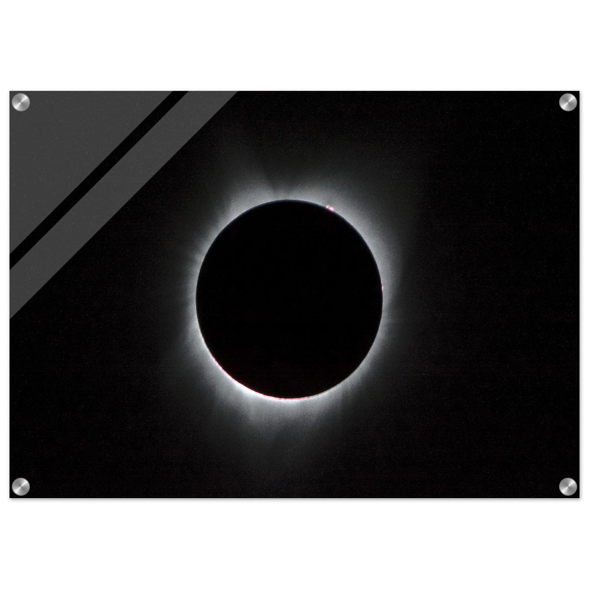 2017 total solar eclipse NASA acrylic wall art with luminous solar corona #PD_02 - view 3