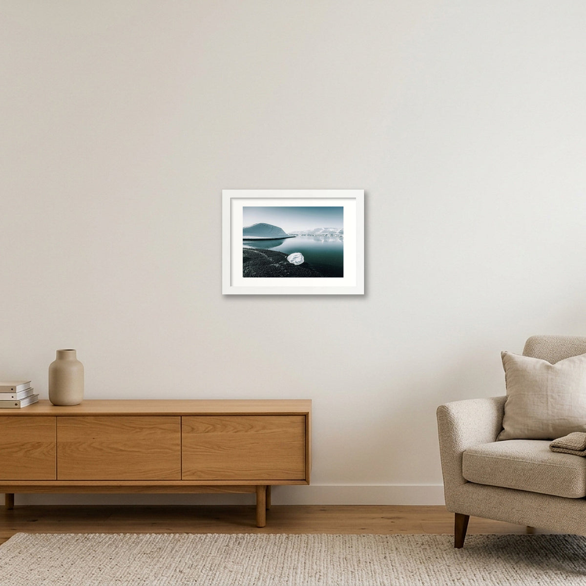 26 — A4 (30×21cm, 12×8") White Frame