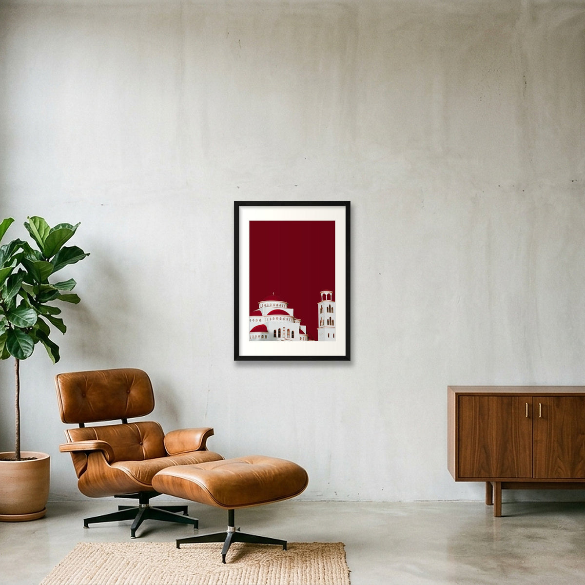 274 — 42×59cm, 17×23" Black Frame