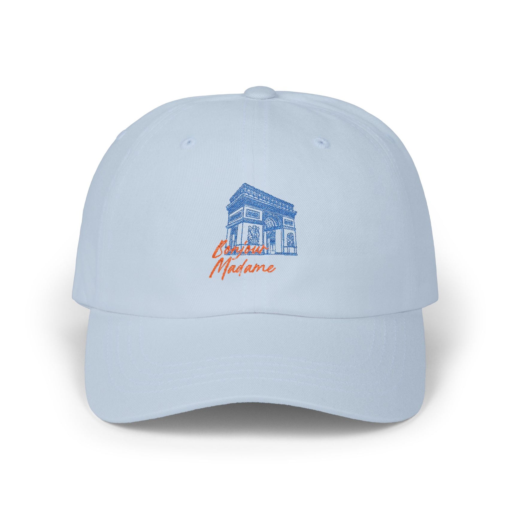 Classic Dad Cap with Charming Architecture Design, Casual Hat, Gift for Dads, Father's Day Accessory, Summer Sun Protection
