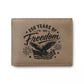 4 JULY - Bi-Fold Wallet with Flip