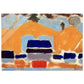 Arthur Dove Landscape with Houses 1930 #PD_346 acrylic print artwork detail