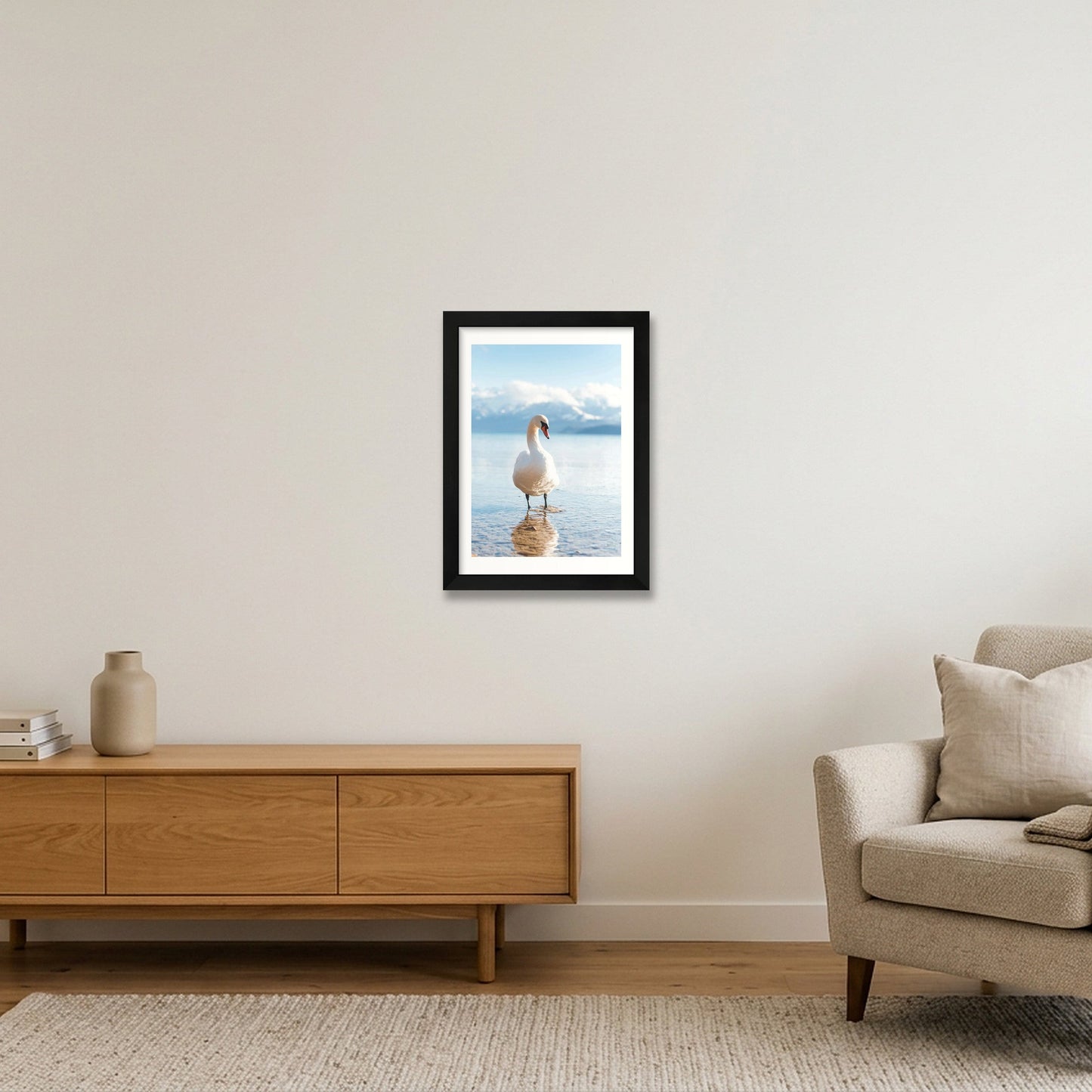487 — A4 (21×30cm, 8×12") Black Frame