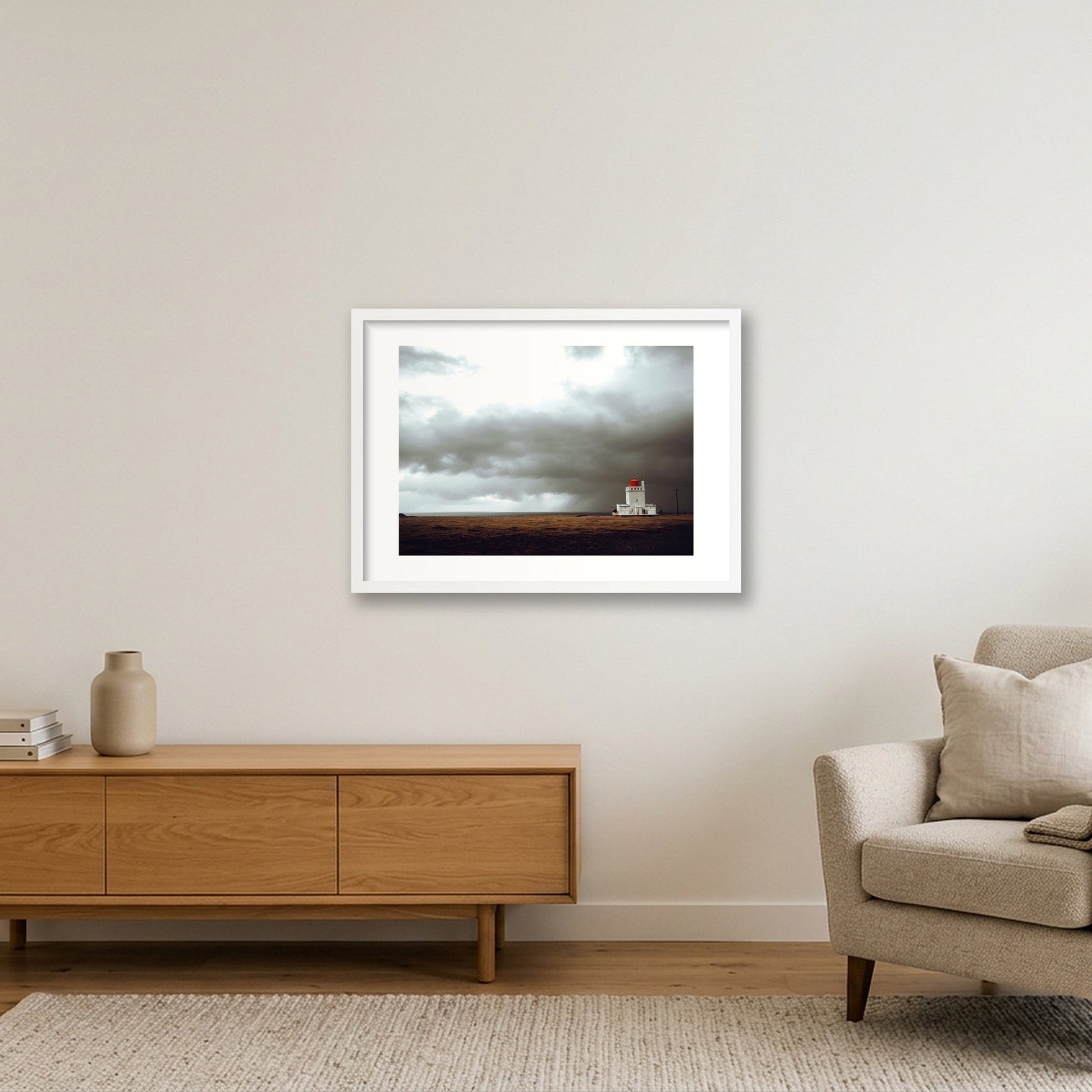 18 — 59×42cm, 23×17" White Frame