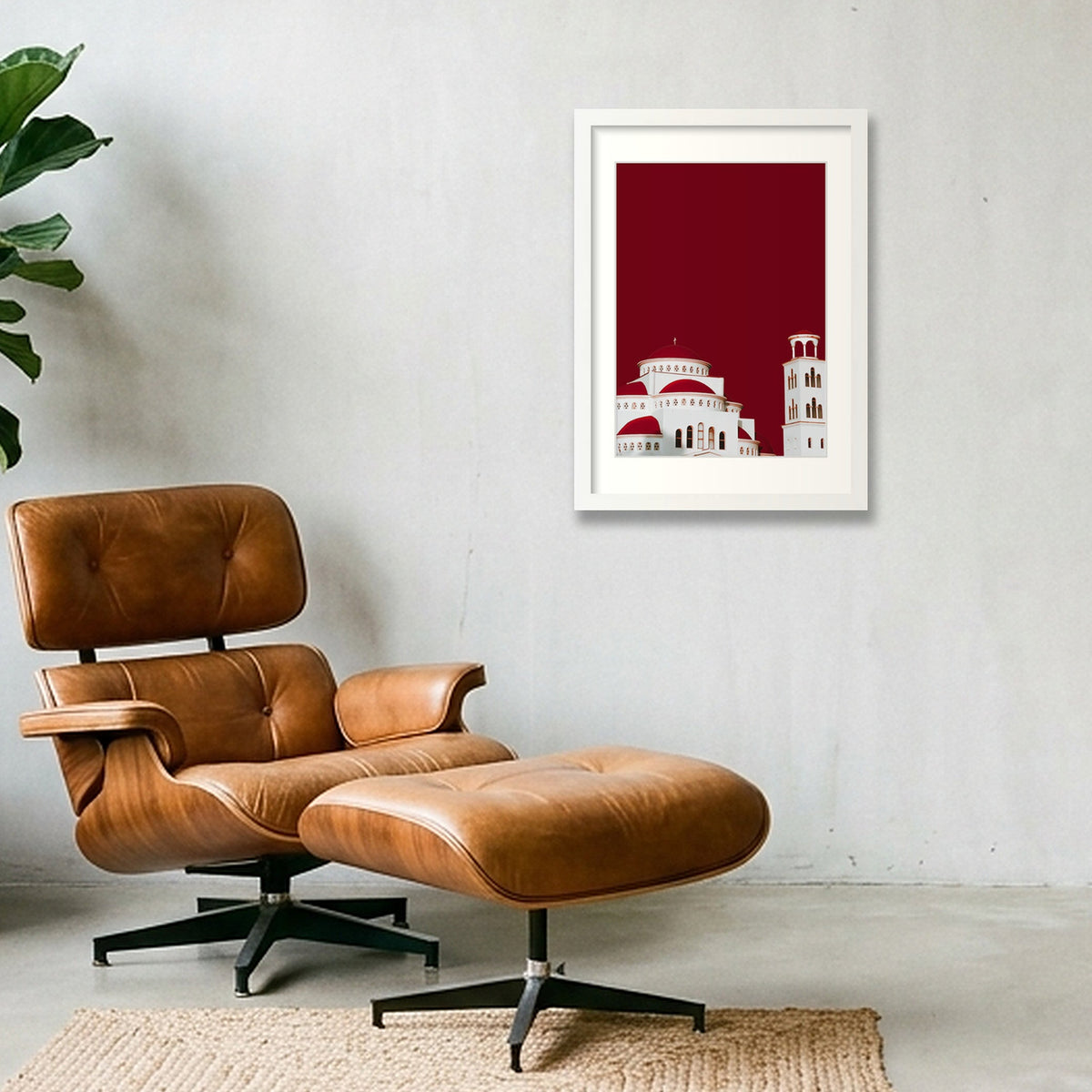 274 — A3 (30×42cm, 12×17") White Frame