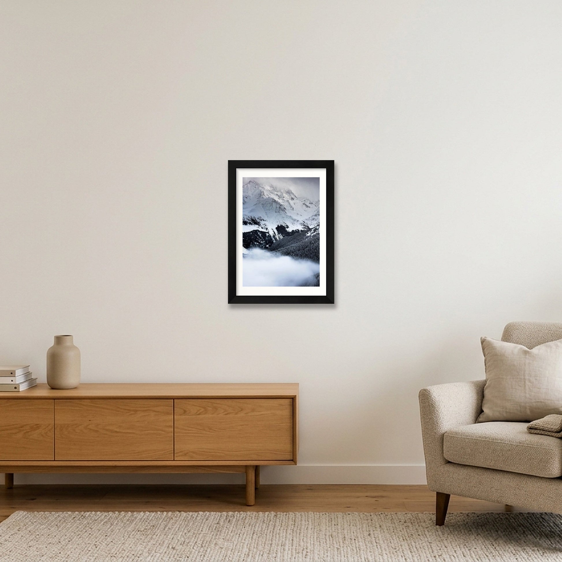 471 — A4 (21×30cm, 8×12") Black Frame