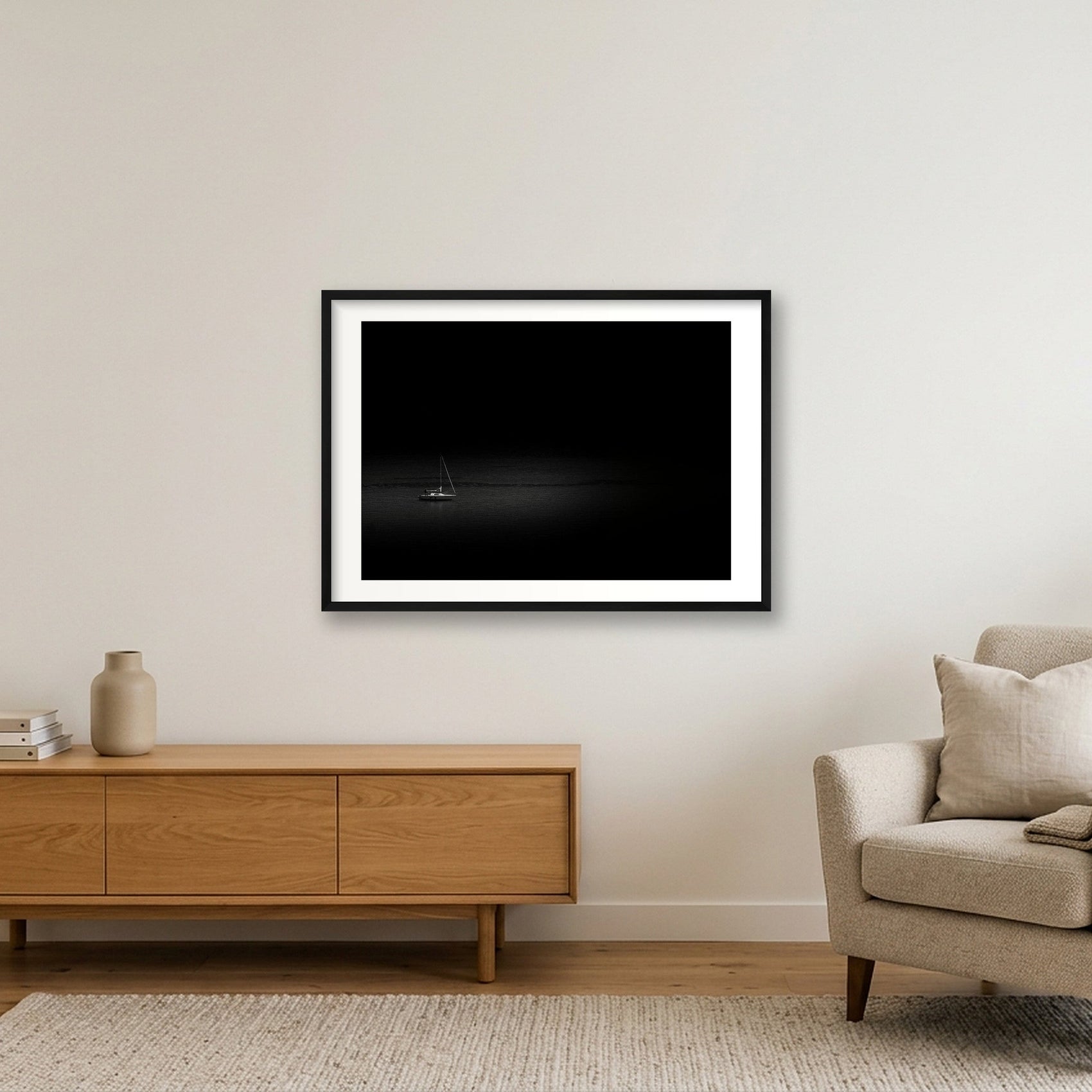 1815 — 84×59cm, 33×23" Black Frame