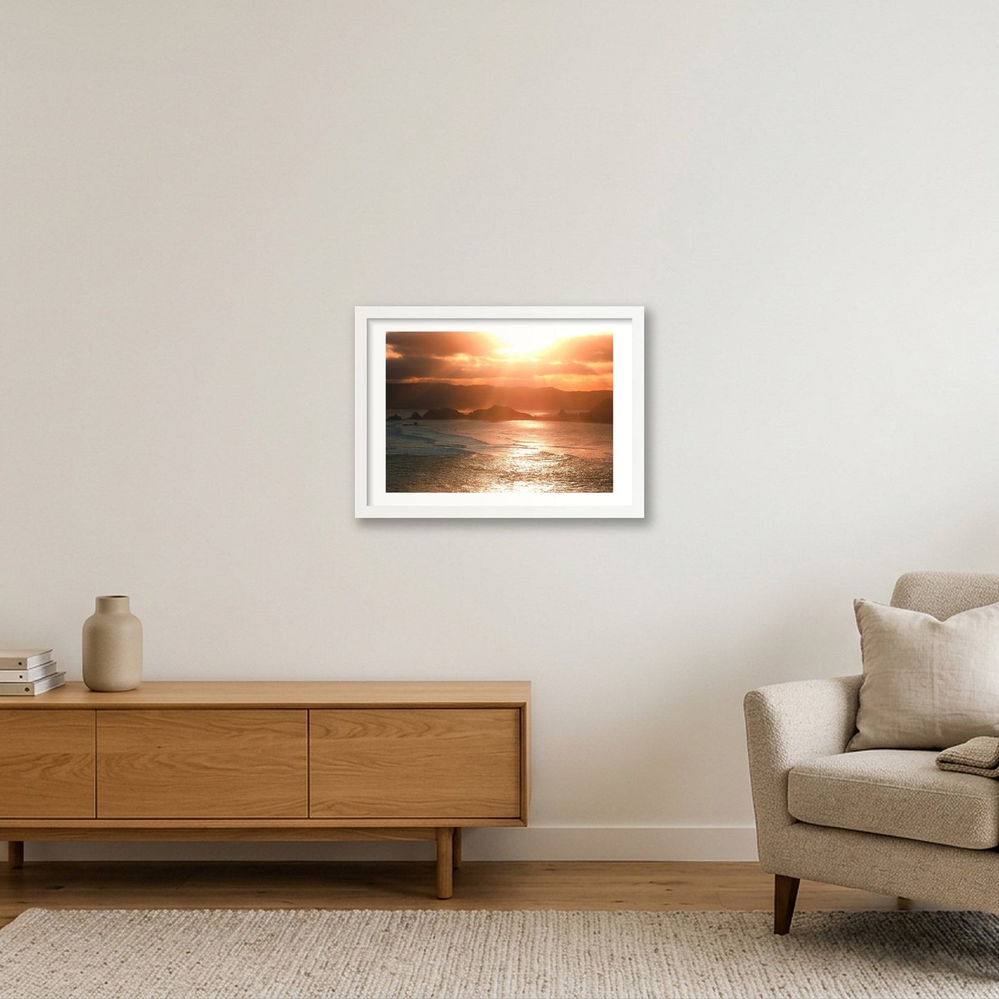 1821 — A3 (42×30cm, 17×12") White Frame
