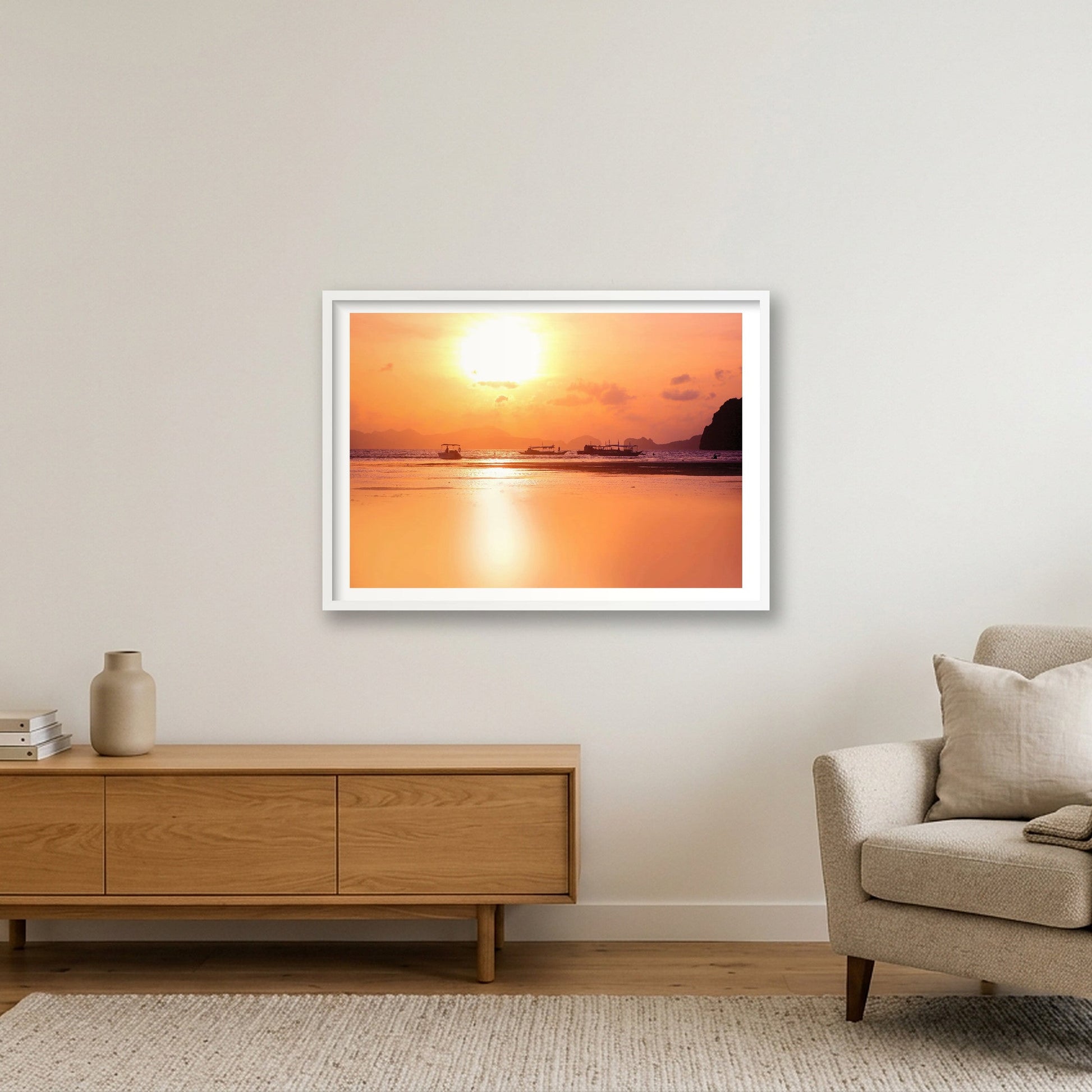 1311 — 84×59cm, 33×23" White Frame