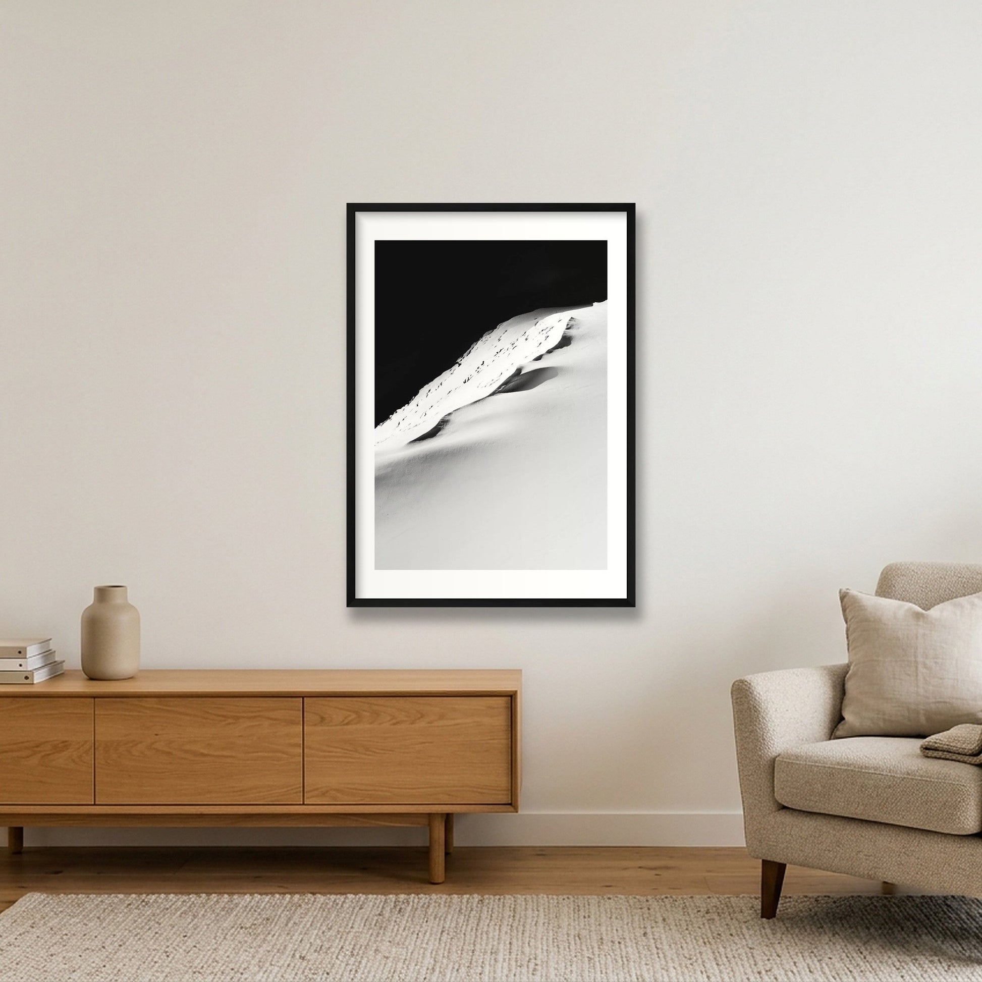 123 — 59×84cm, 23×33" Black Frame