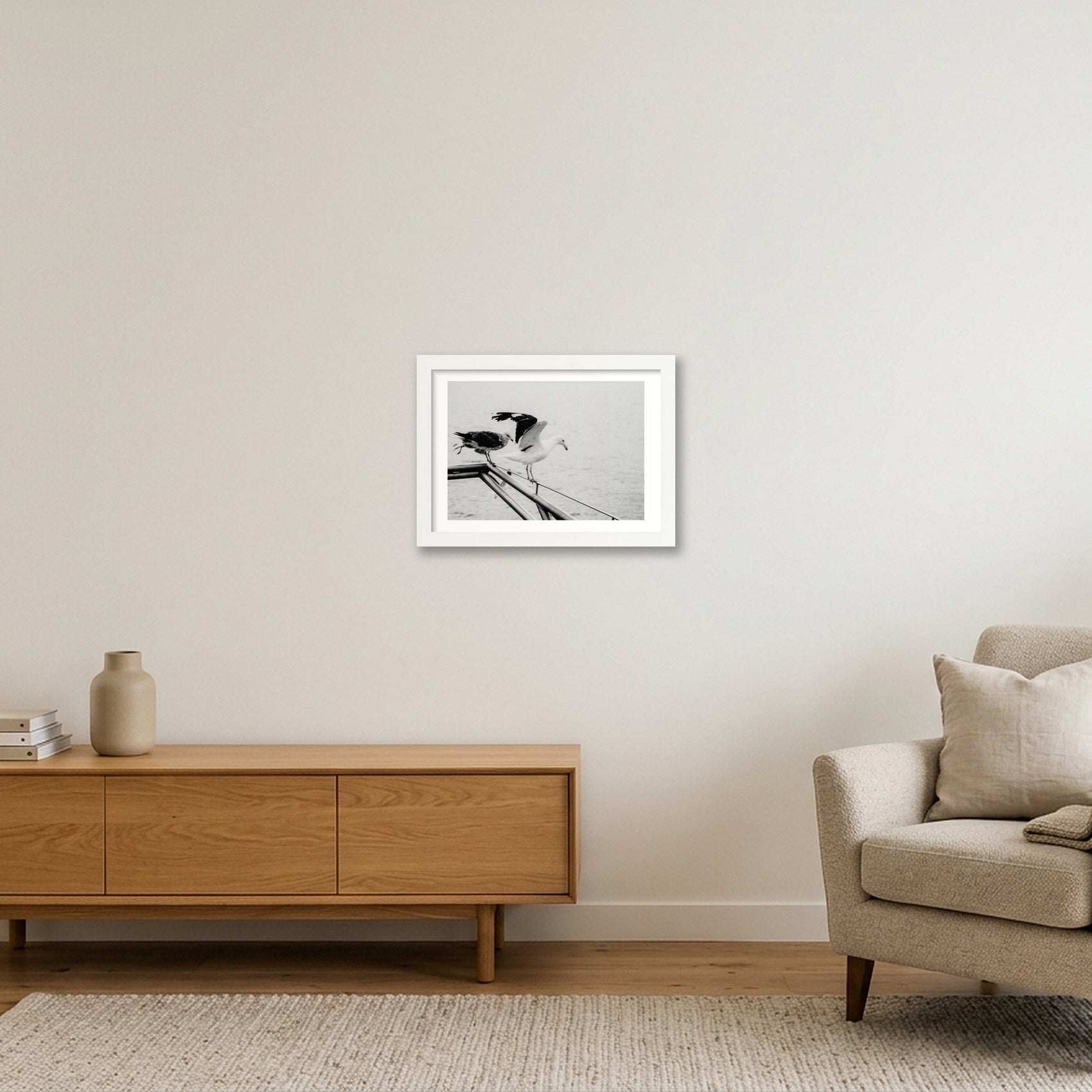 494 — A4 (30×21cm, 12×8") White Frame