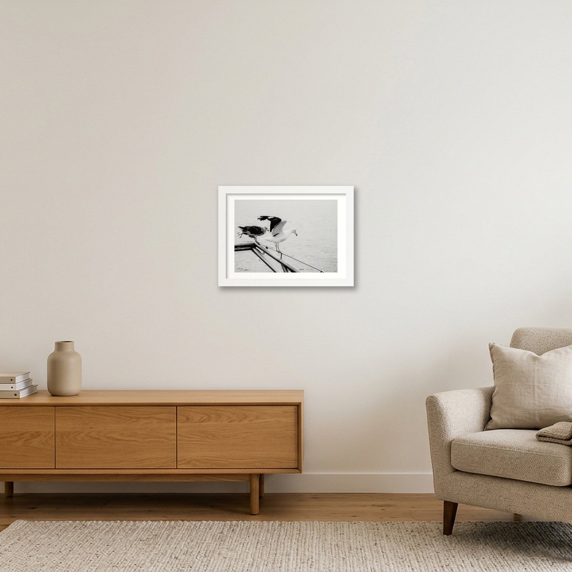 494 — A4 (30×21cm, 12×8") White Frame