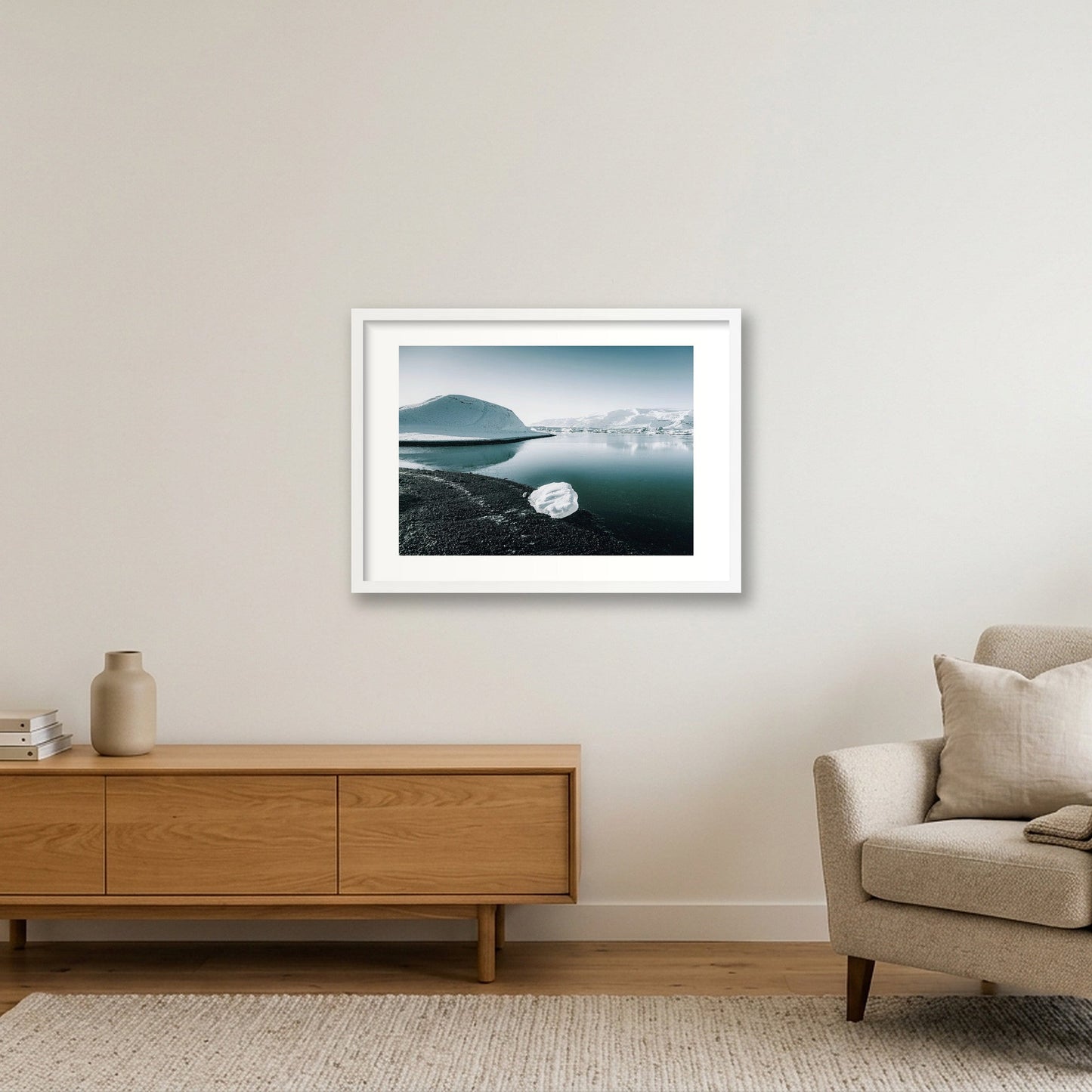 26 — 59×42cm, 23×17" White Frame
