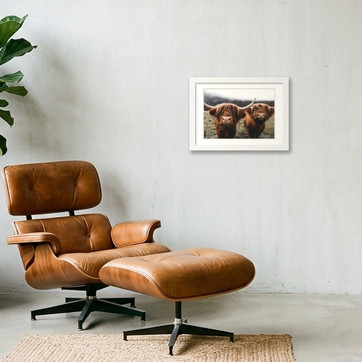 20 — A4 (30×21cm, 12×8") White Frame