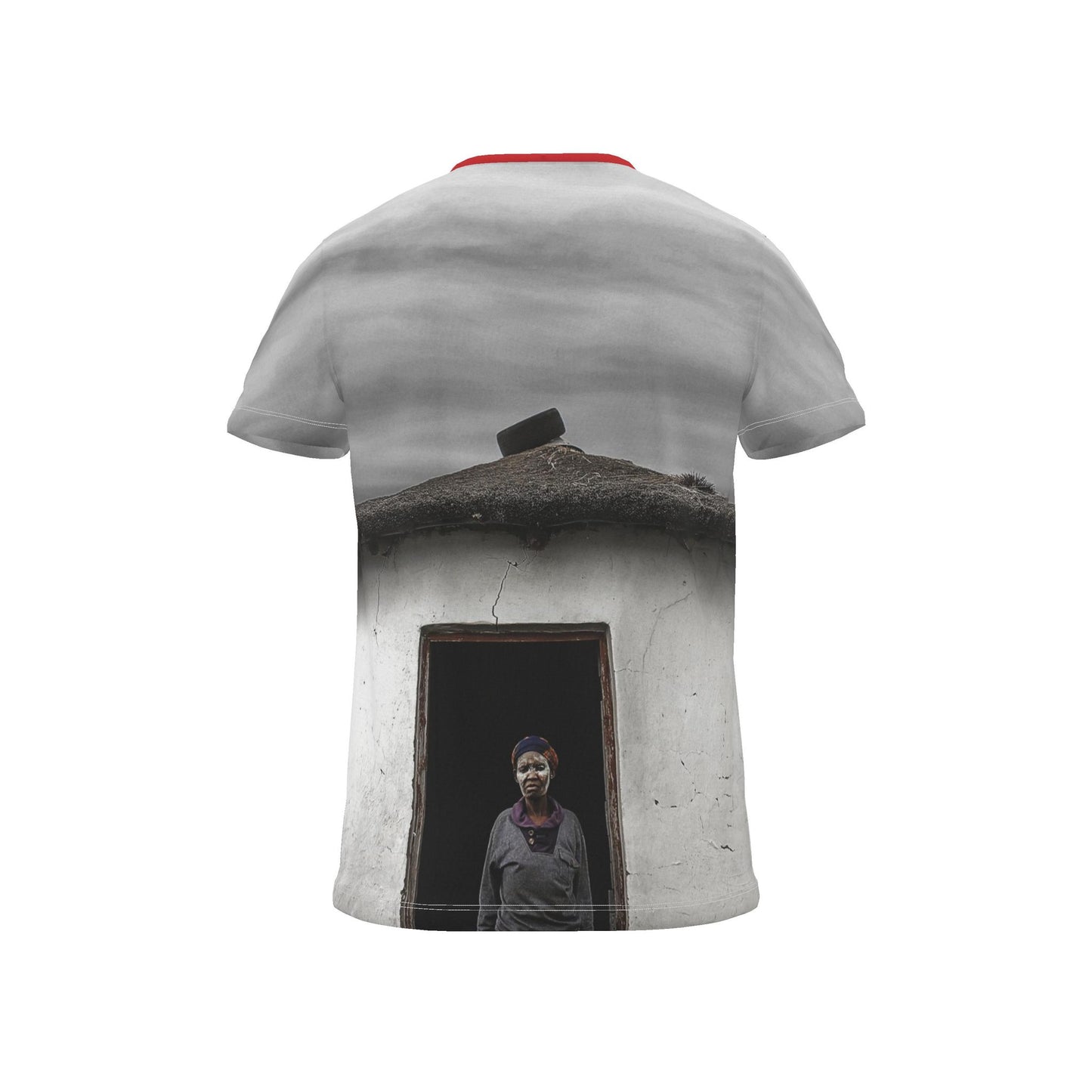 Cut and Sew All Over Print T-Shirt