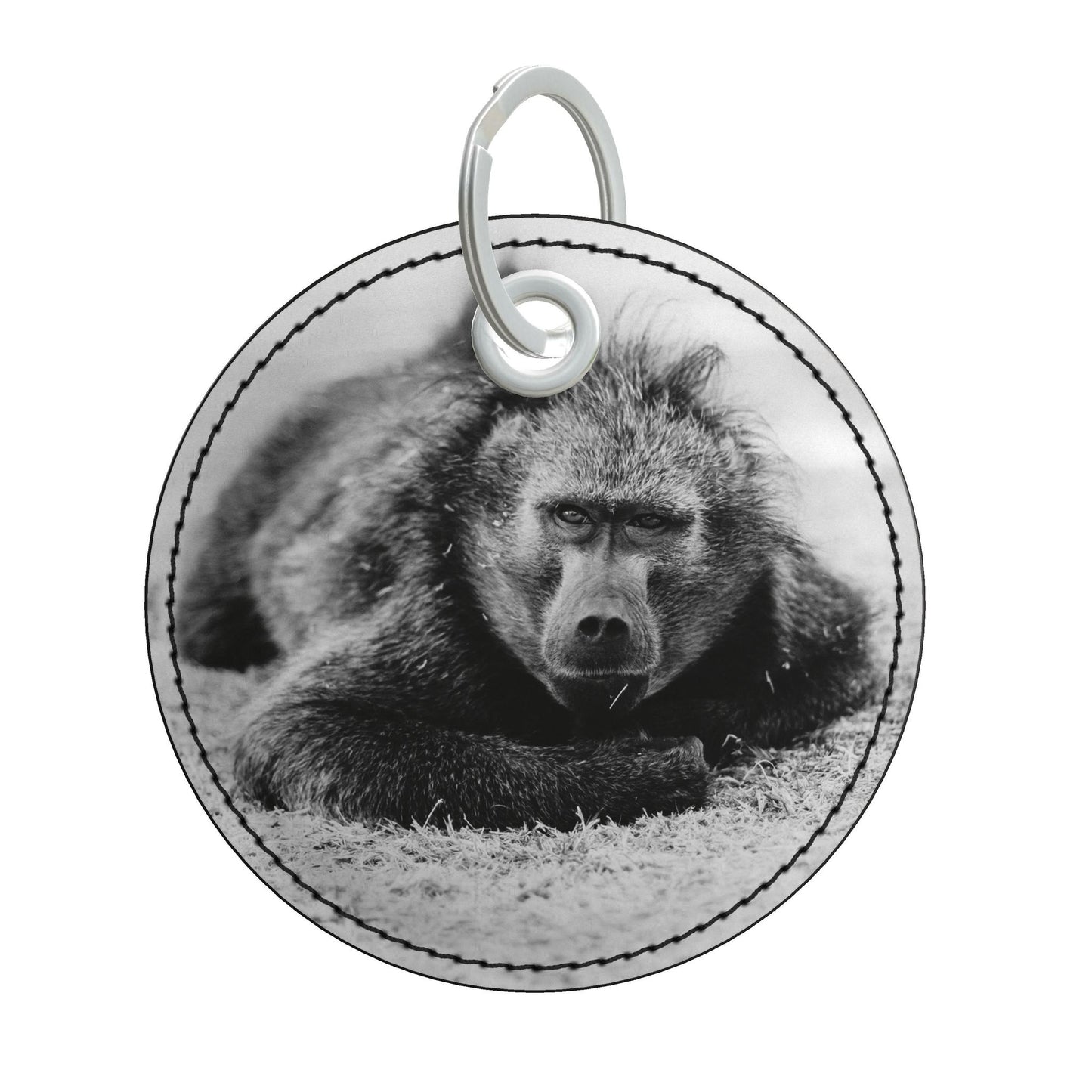 Premium Painted Edge Keyring