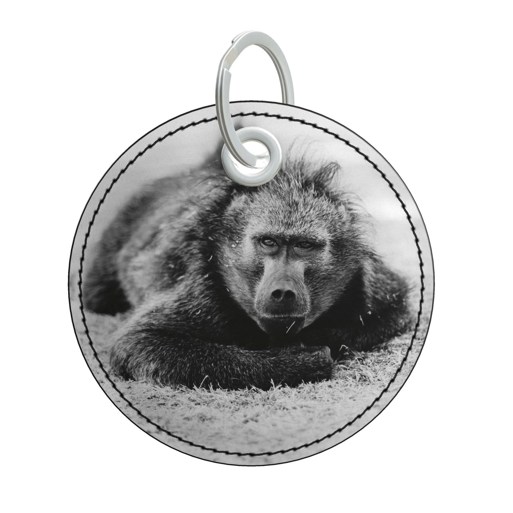 Premium Painted Edge Keyring