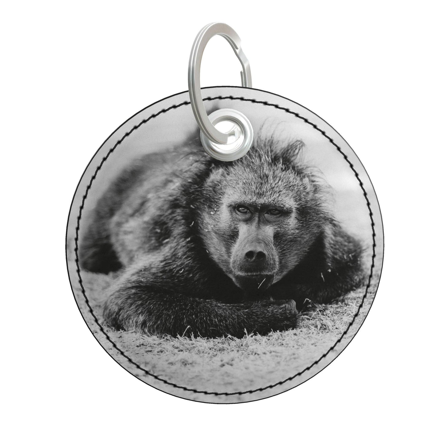 Premium Painted Edge Keyring