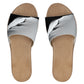 Womens Leather Sliders