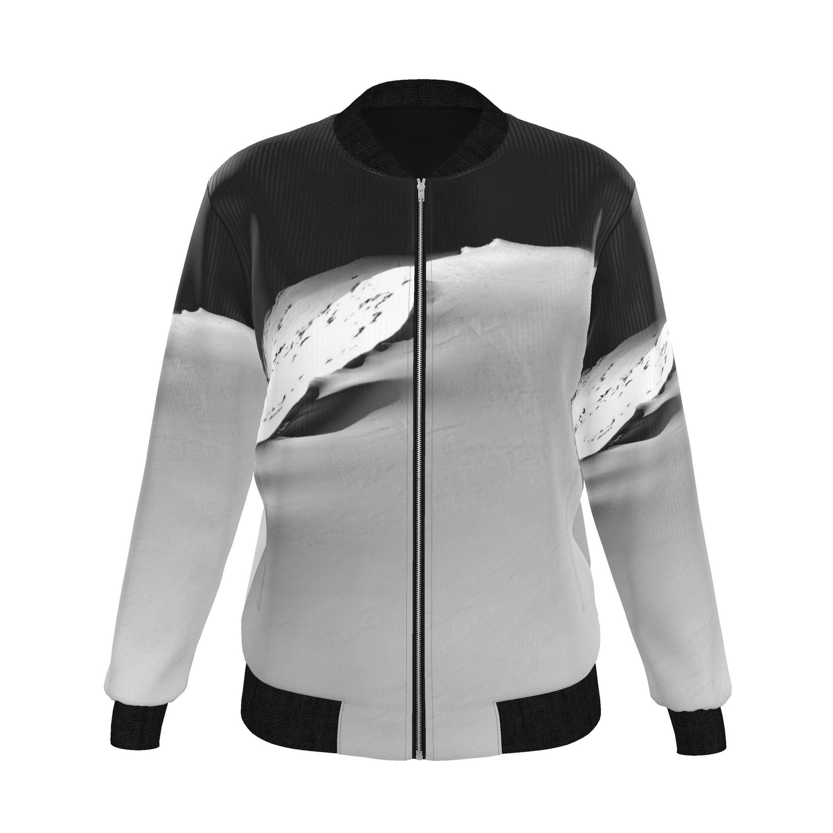 Women's Reversible Silk Bomber Jacket