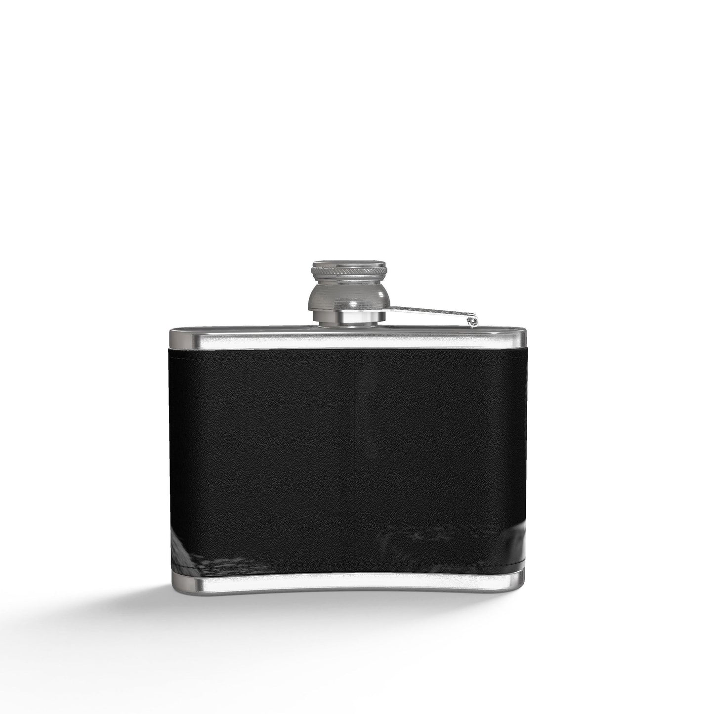 Leather Wrapped Hip Flask