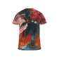 Cut and Sew All Over Print T-Shirt