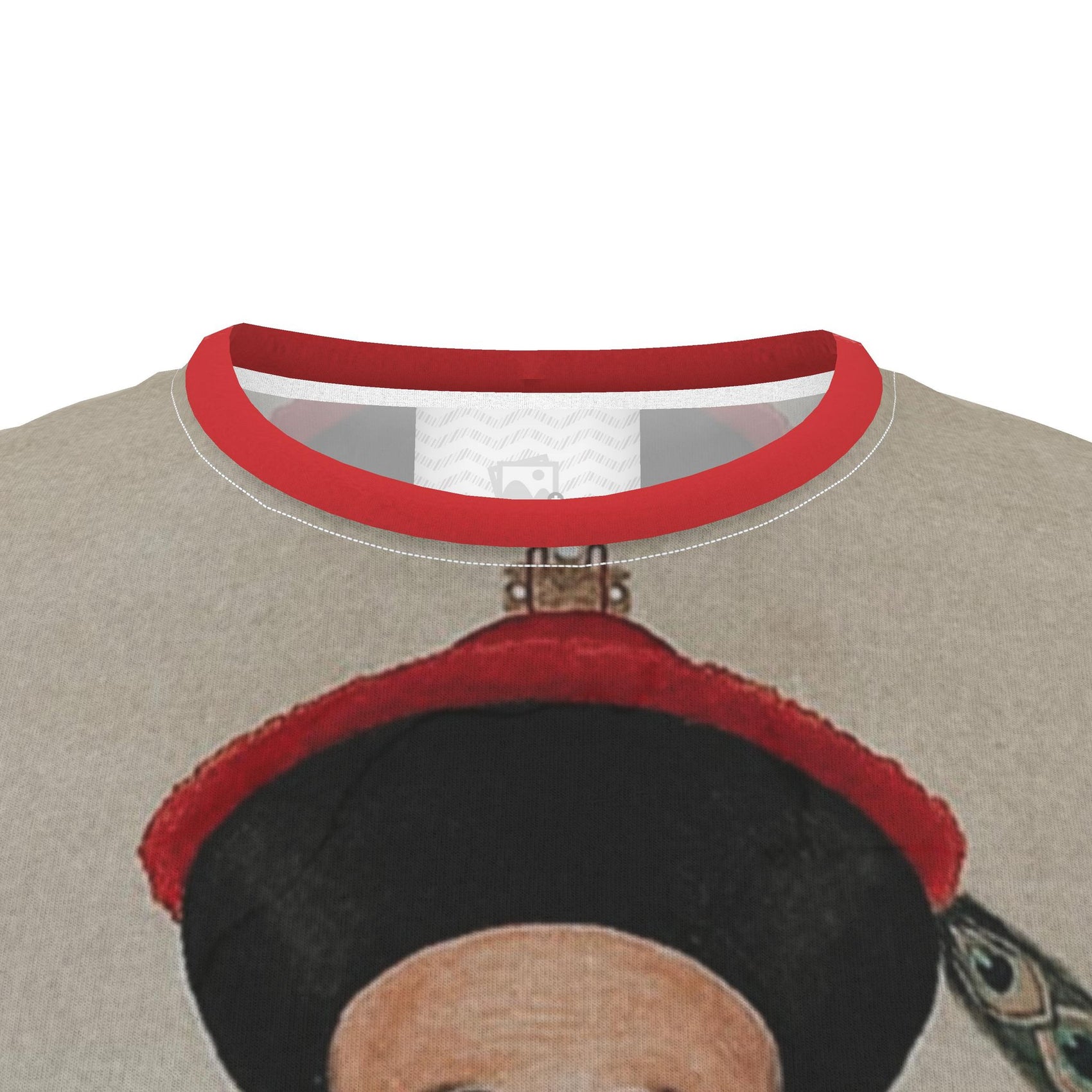 Cut and Sew All Over Print T-Shirt